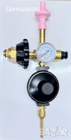 Кран бутилков технически газ Со2,О2,Азот,АргонКоргон,Хелий, гайки,преходи,бутилки, редуктори, снимка 8 - Индустриална техника - 52592371