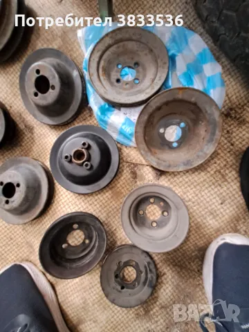 Ролки (шайби) за колянов вал , и водна помпа + хидравлична Vw Golf Mk2, снимка 2 - Части - 49921870