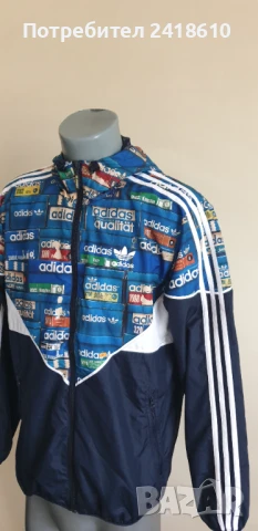 Adidas Originals Windbreaker  Mens Size M НОВО! ОРИГИНАЛ! Мъжко  Яке Тип Ветровка!, снимка 7 - Спортни дрехи, екипи - 51052217