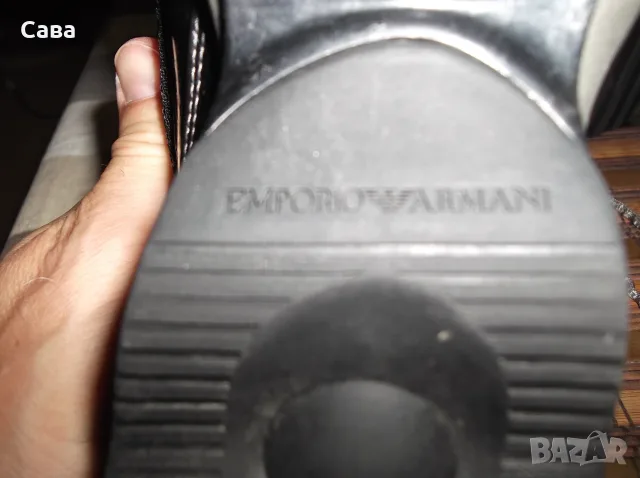 Маратонки EMPORIO ARMANI by MIZUNO, снимка 8 - Маратонки - 55780880
