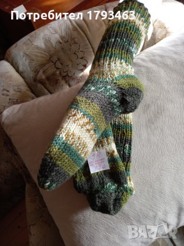 Ръчно плетени дамски чорапи размер 38