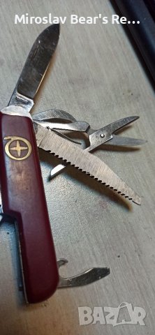 Туристически универсален Швейцарски нож 12 инструмента , снимка 4 - Ножове - 37230214