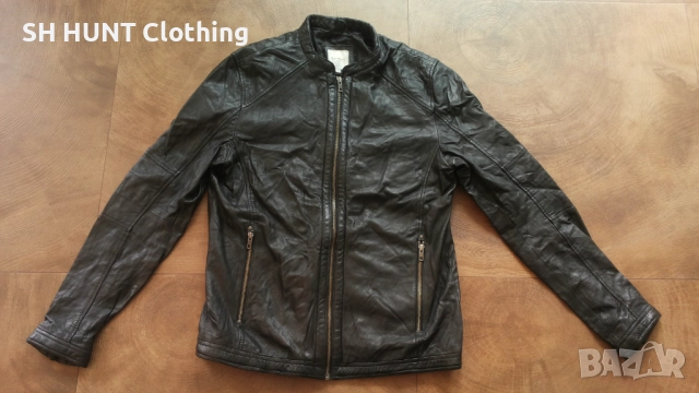 Jack & Jones Lamb Leather Jacker Размер M мъжко яке естествена кожа 4-57