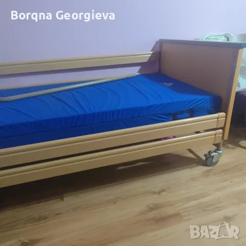  Механично Болнично Легло, снимка 3 - Грижа за възрастни - 55976791