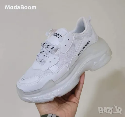 Balenciaga бели стилни дамски маратонки 
