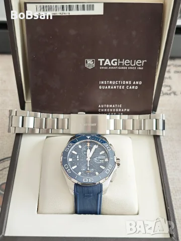 TAG Heuer Aquaracer Calibre 16 Automatic Chronograph Blue Dial