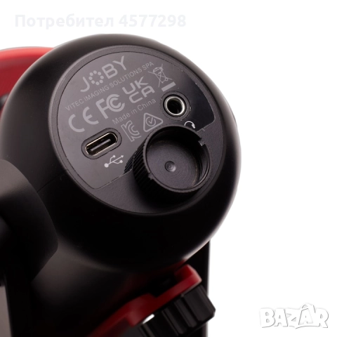 Микрофон Joby, Wavo POD, за подкаст, USB порт, черен, снимка 3 - Други - 52498274