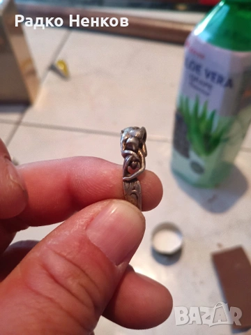 сребърен пръстен .проба 925