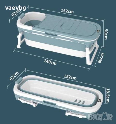 Сгъваеми вани-трансформър за деца и възрастни, снимка 7 - Душ кабини и вани - 44355926