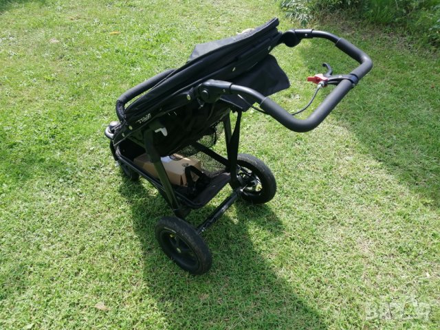 Професионална детска количка TFK Joggster Lite Twist в комплект с кош за новородени, дъждобран., снимка 5 - Детски колички - 34336340