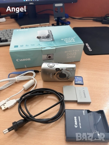 Цифров Фотоапарат CANON IXUS 800 IS 6.0MP DIGITAL CAMERA