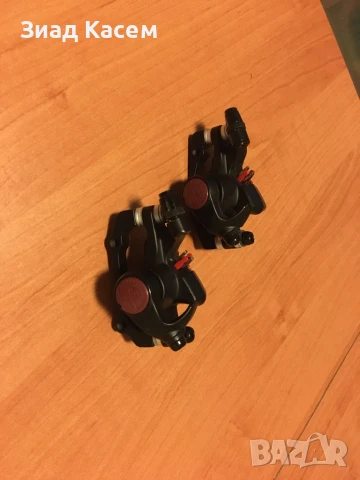 Вело части, карбонова вилка, курбели Cues, Avid BB7., снимка 4 - Части за велосипеди - 50596249