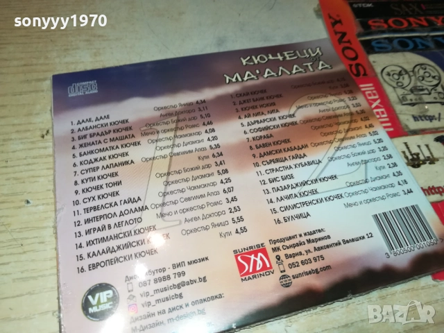 КЮЧЕЦИ ОТ МАХАЛАТА Х2 ЦД 0810251708, снимка 2 - CD дискове - 51988283
