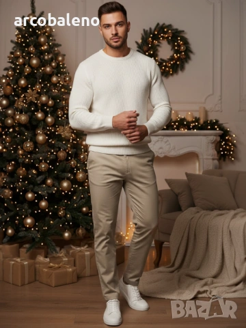 Мъжки бежови панталони 