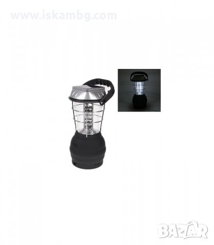 СОЛАРНА ЛАМПА С ДИНАМО,ФЕНЕР ЗА КЪМПИНГ - код 2860, снимка 4 - Къмпинг осветление - 34067860