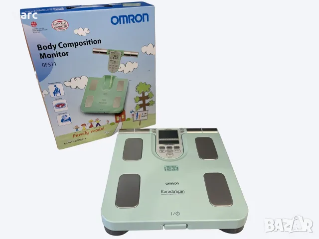 OMRON BF511 кантар с анализ на телесния състав и мускулната маса