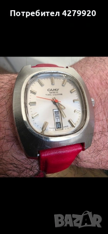 Camy automatic ретро мъжки часовник, снимка 4 - Мъжки - 54279656