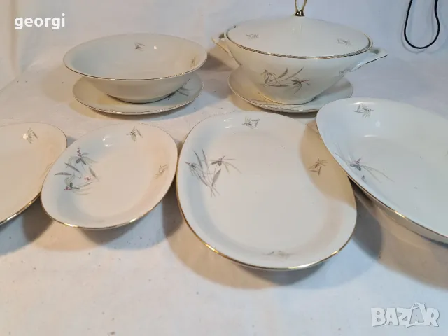 немски порцеланов сервиз за хранене  21/1, снимка 2 - Сервизи - 49149666