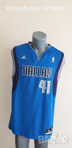 Adidas NBA DALLAS Mavericks  #41 NOWITZKI Mens Size M НОВО! ОРИГИНАЛ! МЪЖКИ ПОТНИК!, снимка 9 - Спортни дрехи, екипи - 40681664