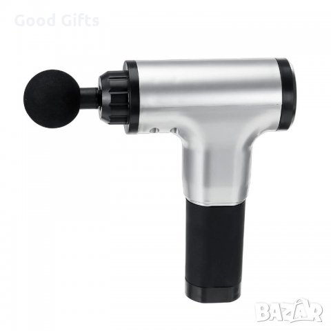 Масажен пистолет за масаж на мускули - 4 глави за масаж Fascial Gun HG-320, снимка 3 - Масажори - 29524979