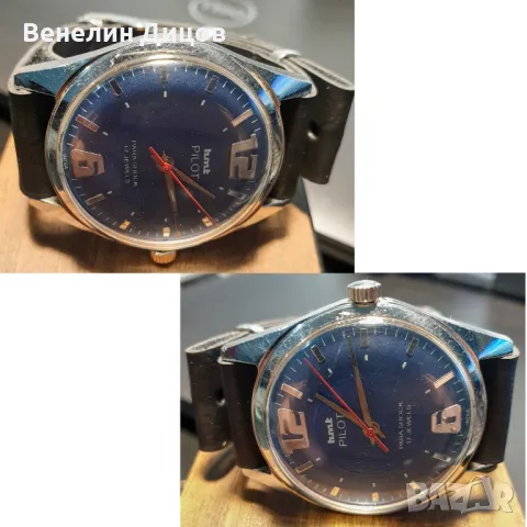 Колекция от 6 часовника HMT, снимка 11 - Мъжки - 49297799