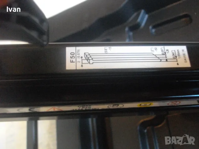 НОВ Голям Немски ПНЕВМАТИЧЕН ТАКЕР  дърводелски тапицерски за пирони с дължина до 50 мм Air MOUNTY , снимка 10 - Други инструменти - 47531923