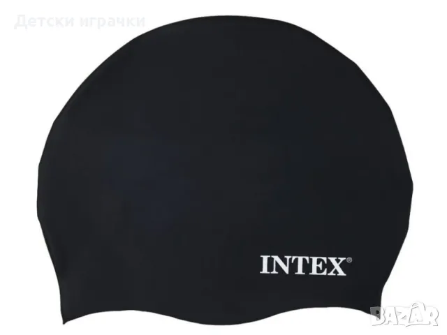 Детска Шапка за плуване Intex, силиконова, 8+ години, снимка 3 - Други - 50061649