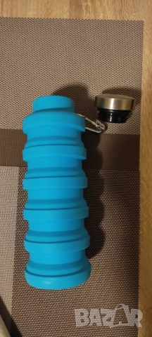 Силиконова сгъваема бутилка