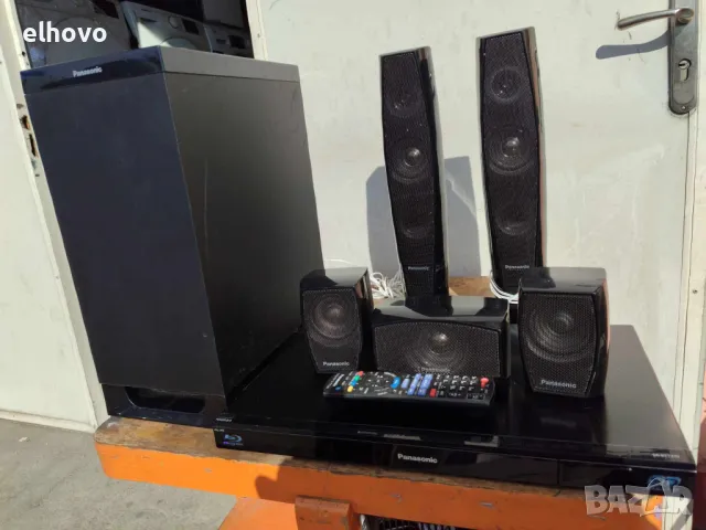 Система за домашно кино Panasonic SA-BTT370 5.1 bluray player, снимка 7 - Плейъри, домашно кино, прожектори - 47588153