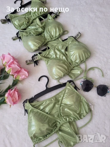 Victoria's Secret Дамски Зелен Бански С 2 Части👙Дамски Бански С Две Части Код BS-2, снимка 3 - Бански костюми - 51040501