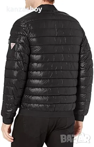 Guess Bomber Puffer Jacket Men's Zip Front - страхотно мъжко яке КАТО НОВО Л, снимка 3 - Якета - 48396592