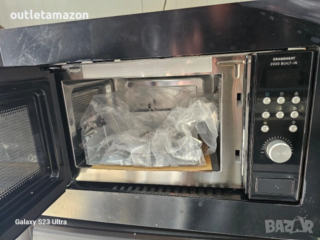 Микровълнова фурна за вграждане с грил Cecotec GrandHeat 2000 build-in-black, снимка 5 - Микровълнови - 53158975