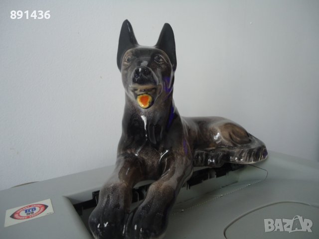 Старо Куче фигура статуетка порцелан керамика, снимка 2 - Статуетки - 37594584