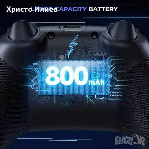 Безжичен джойстик Геймърски контролер за PC Nintendo Switch iOS и Android, снимка 3 - Аксесоари - 55998938
