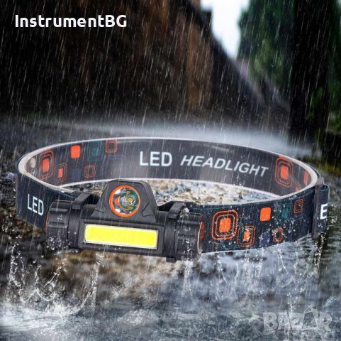 Промоция -53% ! LED фенер / челник за глава High power headlamp / 2 режима на светене / с магнит, снимка 7 - Други инструменти - 39521268