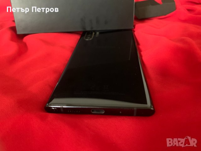 Samsung Galaxy Note10 + 5G Aura Black 12 GB RAM-256 GB КОМПЛЕКТ! НЕРАЗЛИЧМ ОТ НОВ!, снимка 8 - Samsung - 42100903