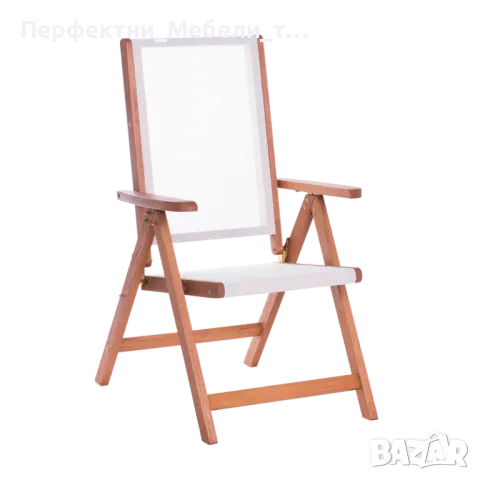 Дървен градински комплект-маса 90см.,маса 130/75,маса 75/75см и сгъваеми столове, снимка 5 - Градински мебели, декорация  - 47406165