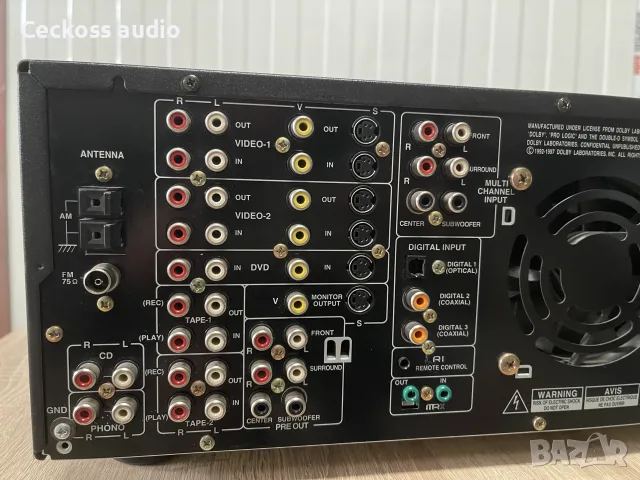 ONKYO TX-DS656 – мощен 5.1 AV ресивър – ДОБРЕ РАБОТЕЩ, снимка 8 - Ресийвъри, усилватели, смесителни пултове - 55960397