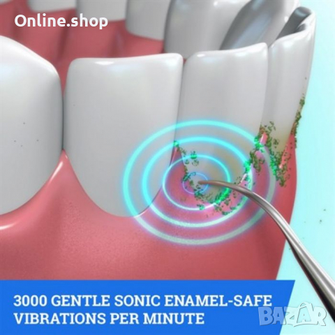 Sonic Pic - професионален уред за почистване на зъби, снимка 5 - Други - 29525183