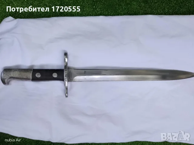 Швейцарски Байонет, снимка 3 - Антикварни и старинни предмети - 55715376