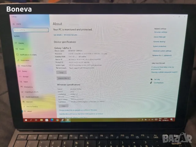 Samsung Galaxy TabPro S (Windows 10 Pro), снимка 2 - Таблети - 49600684