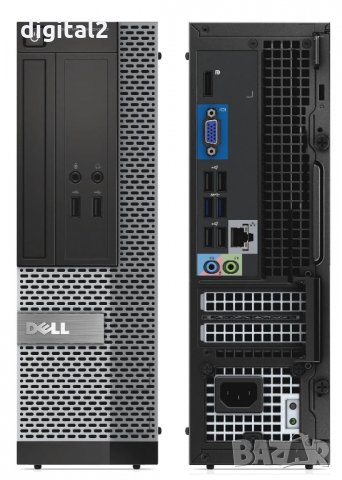 Компютър Dell OptiPlex 3020 , Intel Core i3 (3.2) GHZ , 8GB , 500GBHDD нов аутлет модел 2017 г , снимка 7 - Работни компютри - 32060326