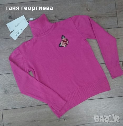 нежно топло поло, снимка 3 - Блузи с дълъг ръкав и пуловери - 30218642