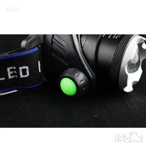 Фенер за глава със силна светлина и SOS режим, снимка 4 - Къмпинг осветление - 47911947