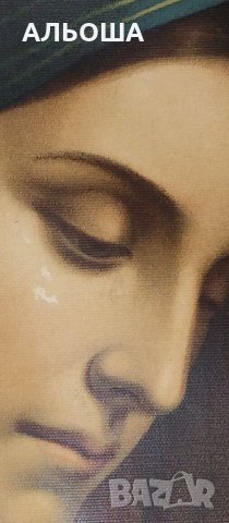 СТАРА КАРТИНА икона Mater Dolorosa "скръбна майка" от Карло Долчи, снимка 2 - Антикварни и старинни предмети - 37679927