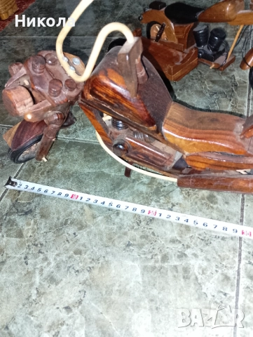 Дървени мотори, снимка 2 - Статуетки - 50665954