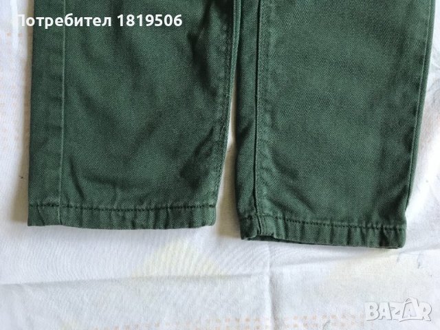 детски зимен панталон-джинси с подплата 134-140 см, снимка 3 - Детски панталони и дънки - 42285352