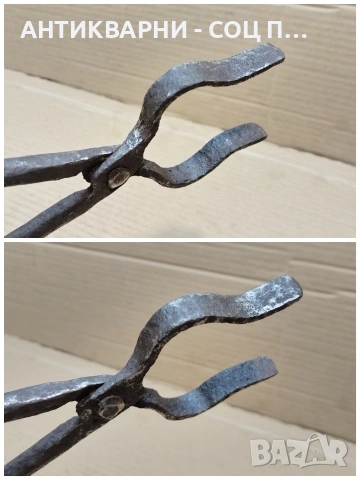 Стари Ковани Ковашки Клещи. / НОМЕР 1763., снимка 5 - Антикварни и старинни предмети - 53991416