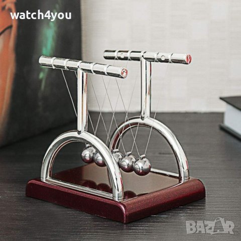 НОВА ЛЮЛКА НА НЮТОН.БЛЪСКАЩИ ТОПЧЕТА.ПЕРПЕТУУМ МОБИЛЕ.ЛЮЛКАТА НА НЮТОН.МАХАЛОТО НА NEWTON, снимка 5 - Арт сувенири - 36650974