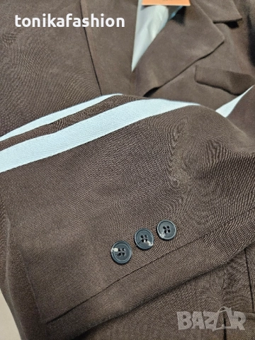 Комплект с овърсайз сако , снимка 10 - Костюми - 51578395